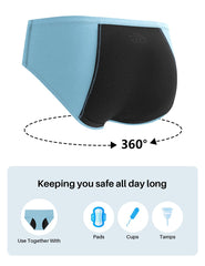ALLBASE reusable period underwear reduces waste and saves money.