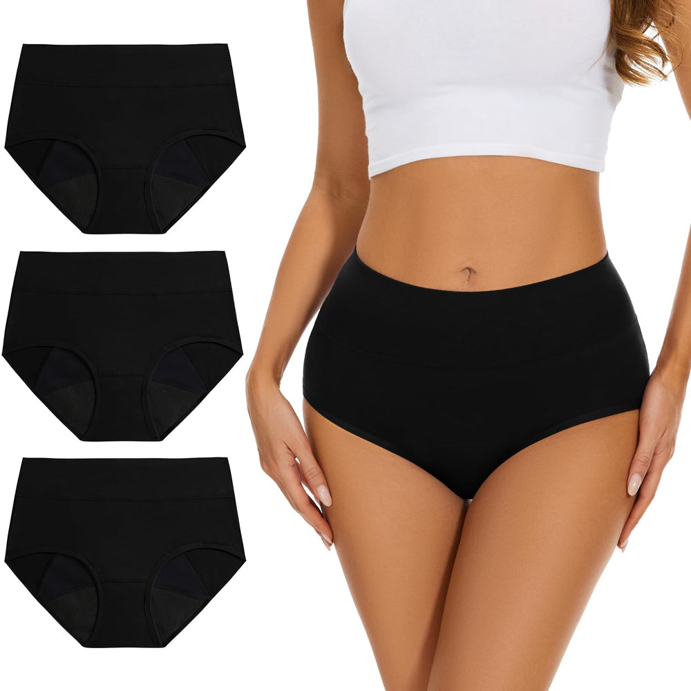 ALLBASE women's incontinence underwear front view, secure daily protection.