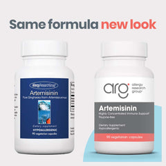 Artemisinin capsules by Allergy Research Group offer easy daily intake for adults.
