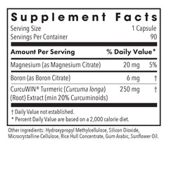 Allergy Research Group Boron Joint back label shows ingredients and usage