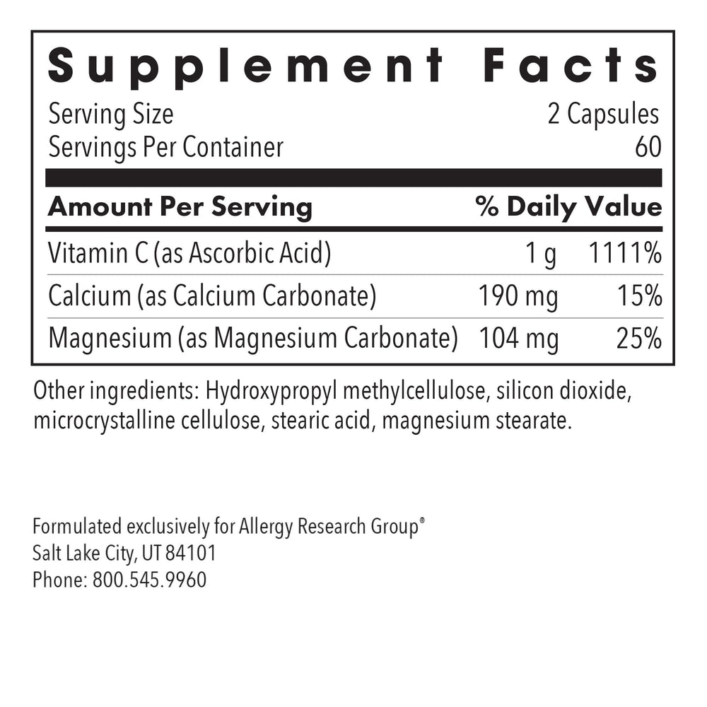 Close-up of capsules highlighting calcium and magnesium blend for smooth absorption.