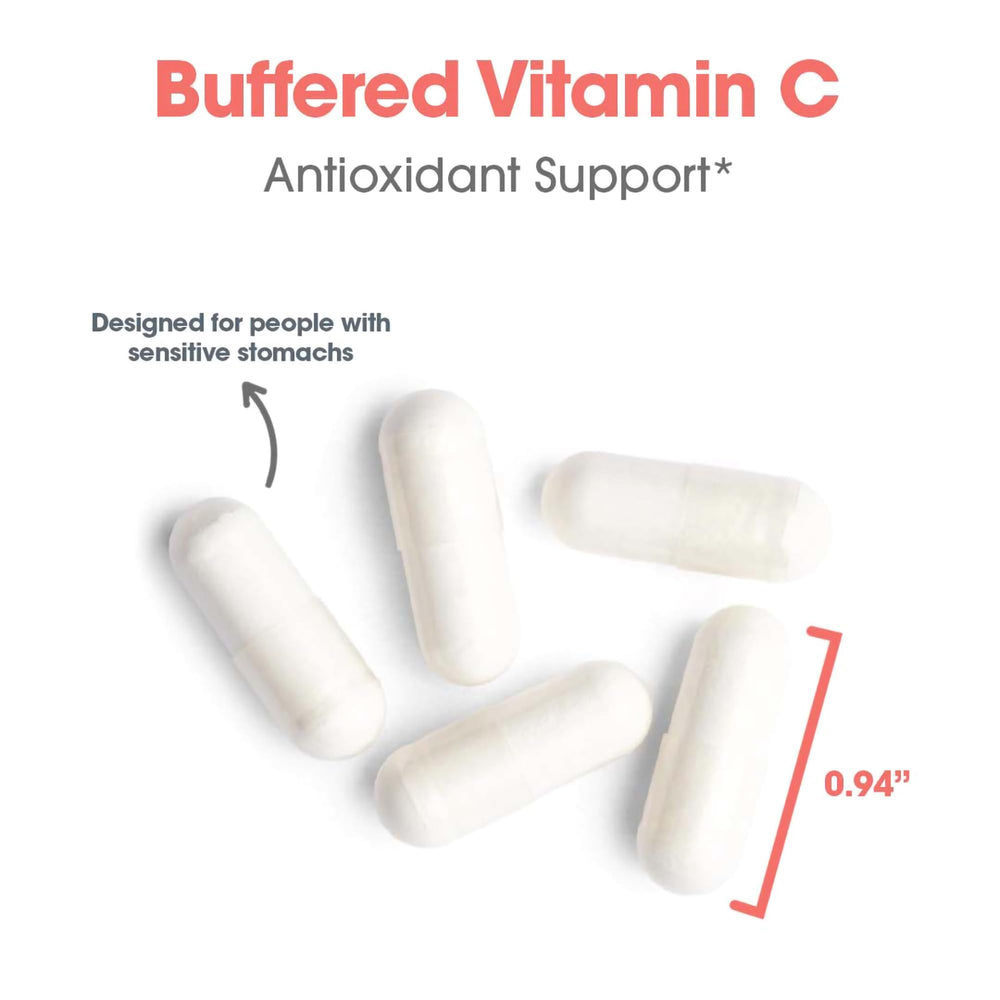 Allergy Research Group Buffered Vitamin C Powder calcium-magnesium blend for sensitive stomachs