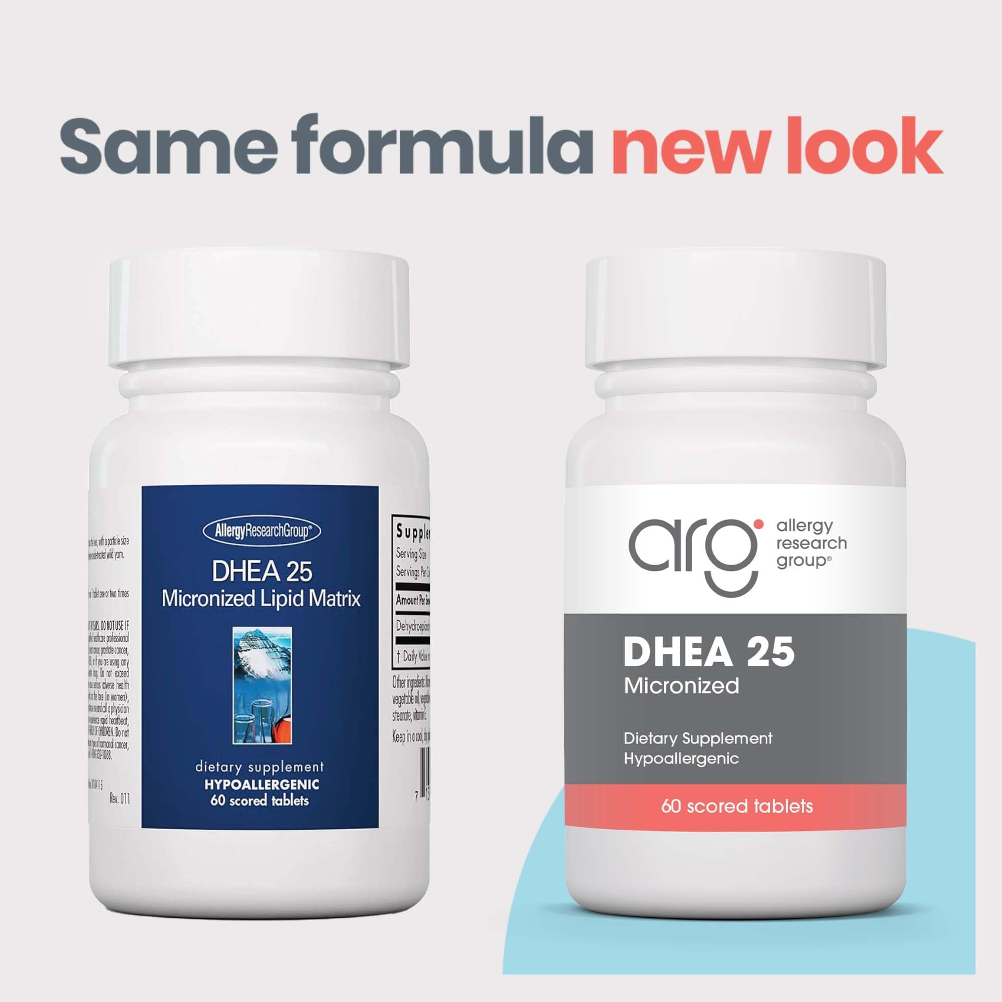 Bottle label highlights hypoallergenic, soy-free formulation.
