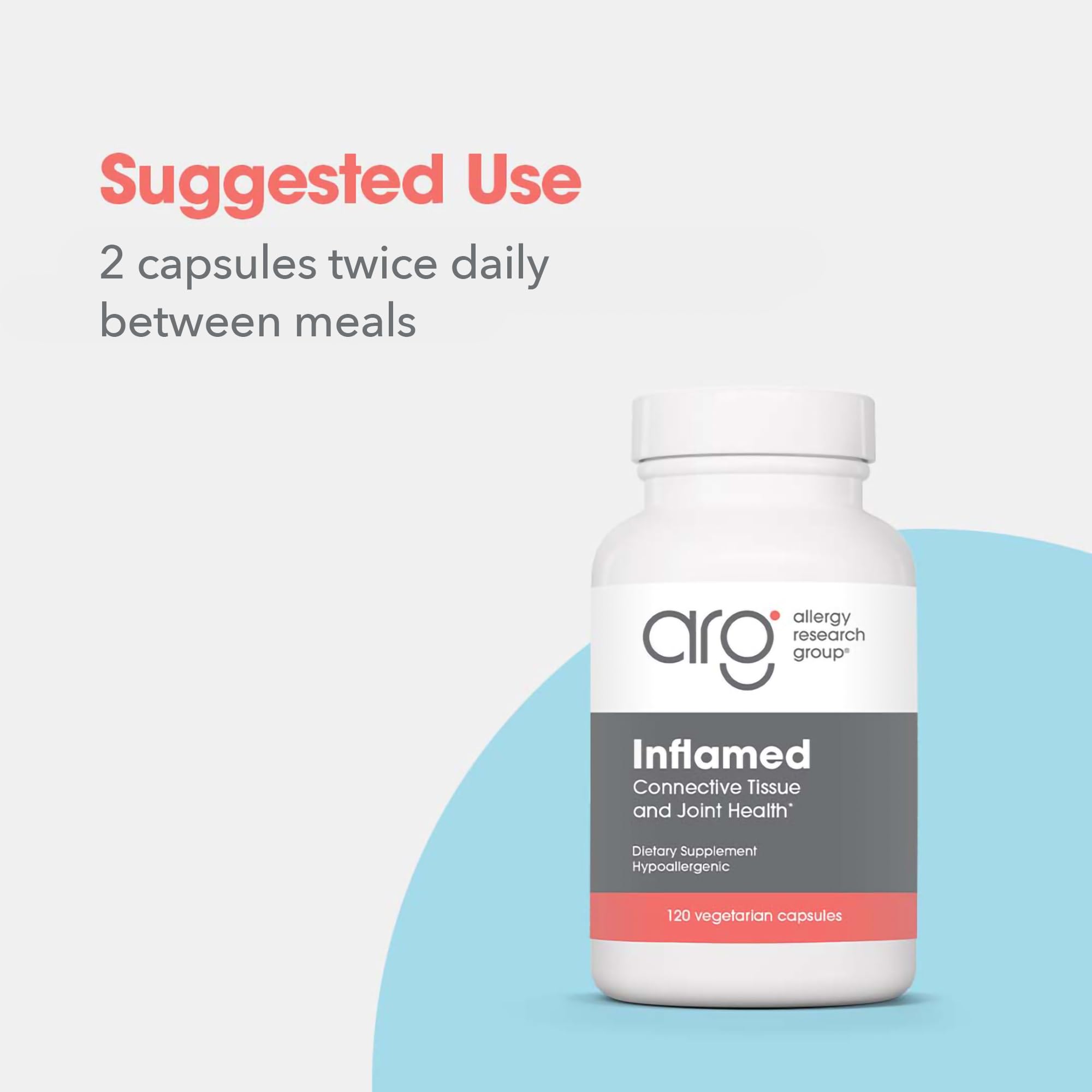 InflaMed bottle on desk ideal for daily routines