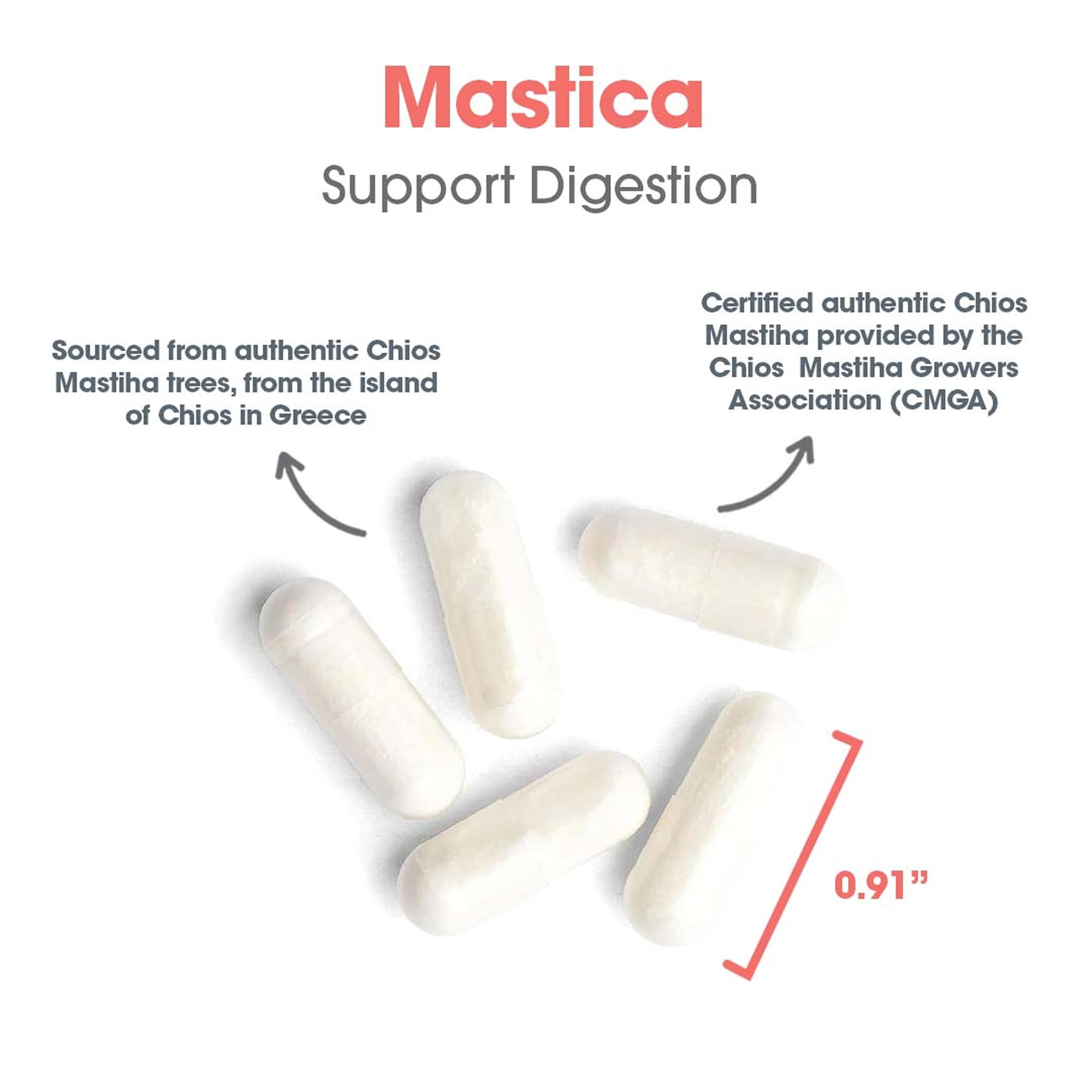 Allergy Research Group Mastic Gum lab quality-control seal signals consistent manufacturing