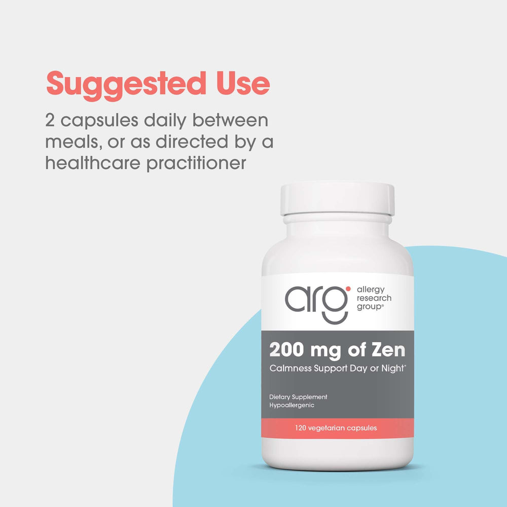 Allergy Research Group Zen daytime use idea suggests balanced, calm energy