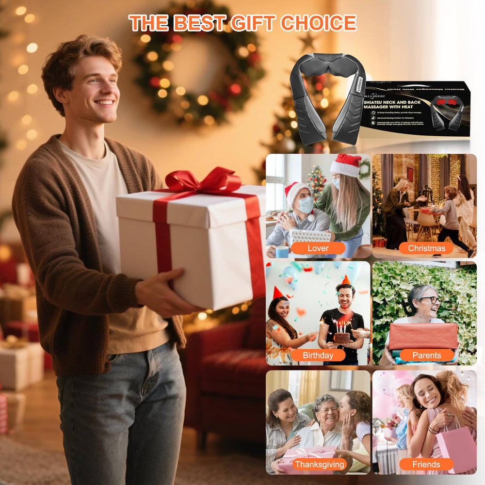 Alliggic gift idea massager suitable for dads, moms, and friends.