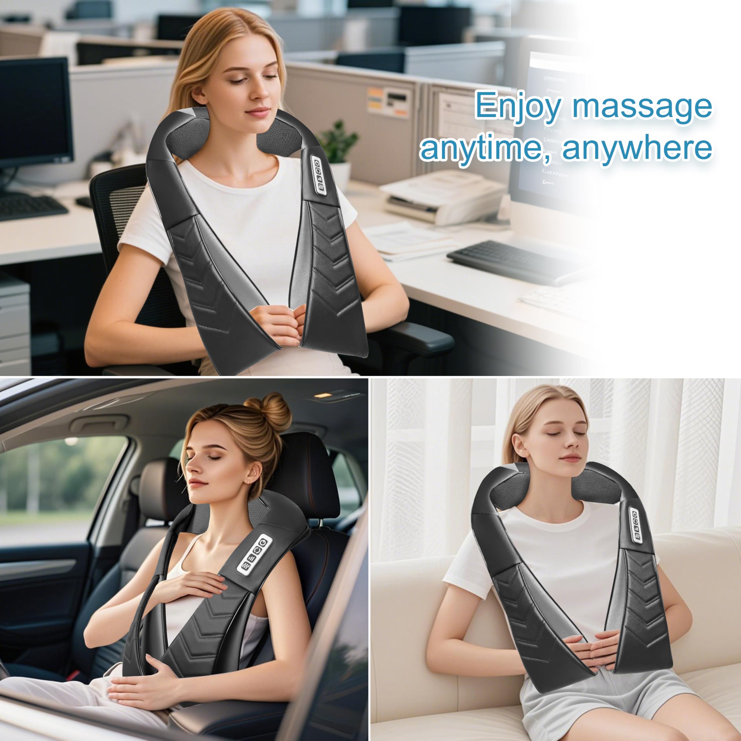 Alliggic lightweight design for easy home use and portability.