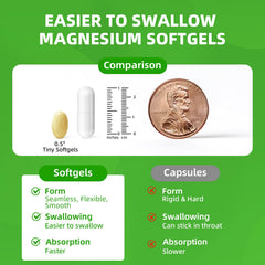 Small softgels designed for easy swallowing during daily routines