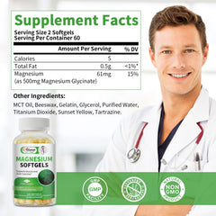 Close-up of Alliwise softgels emphasizes smooth coating for comfortable swallowing