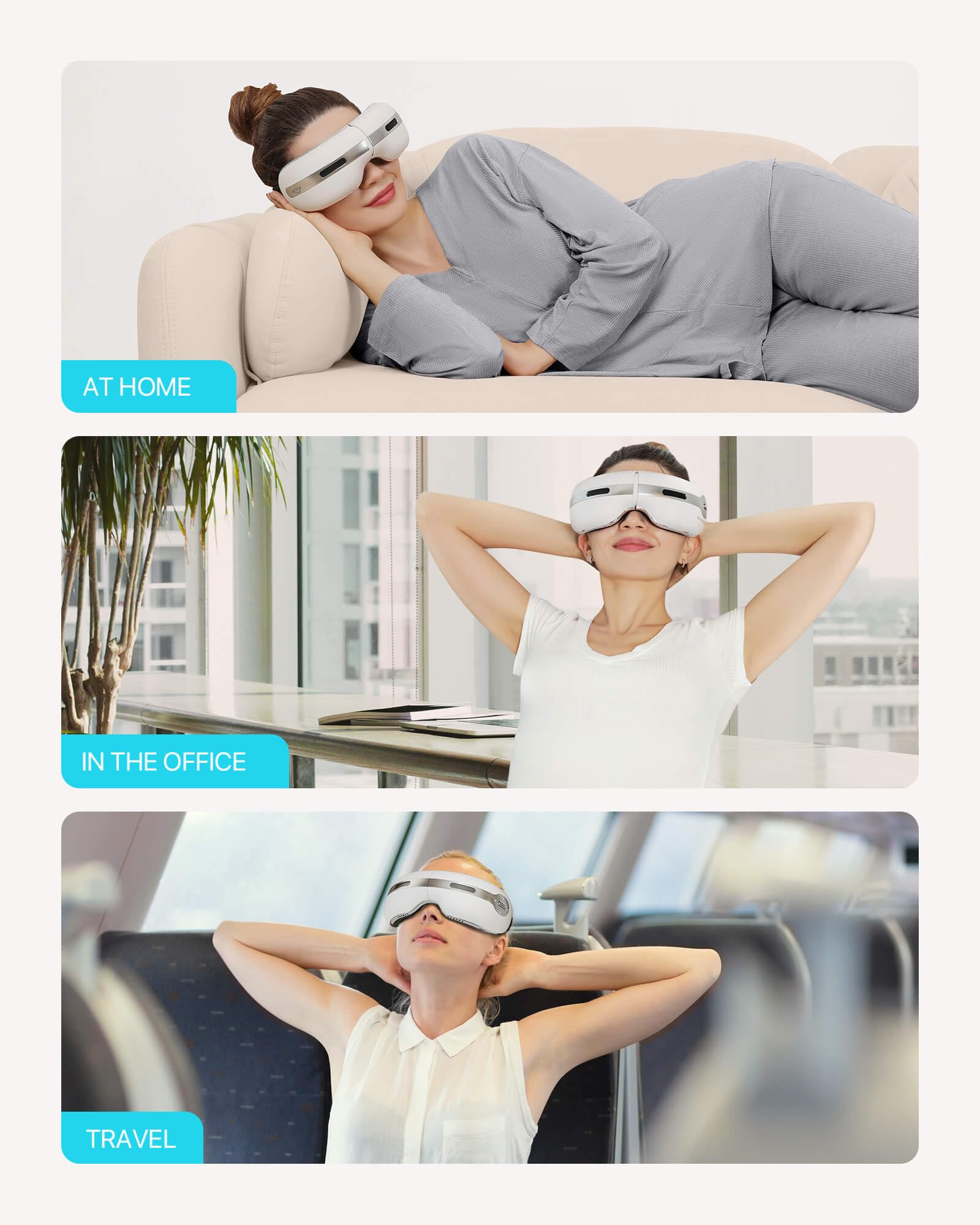 AllJOY Eye Massager gift packaging presents a thoughtful, ready-to-gift option