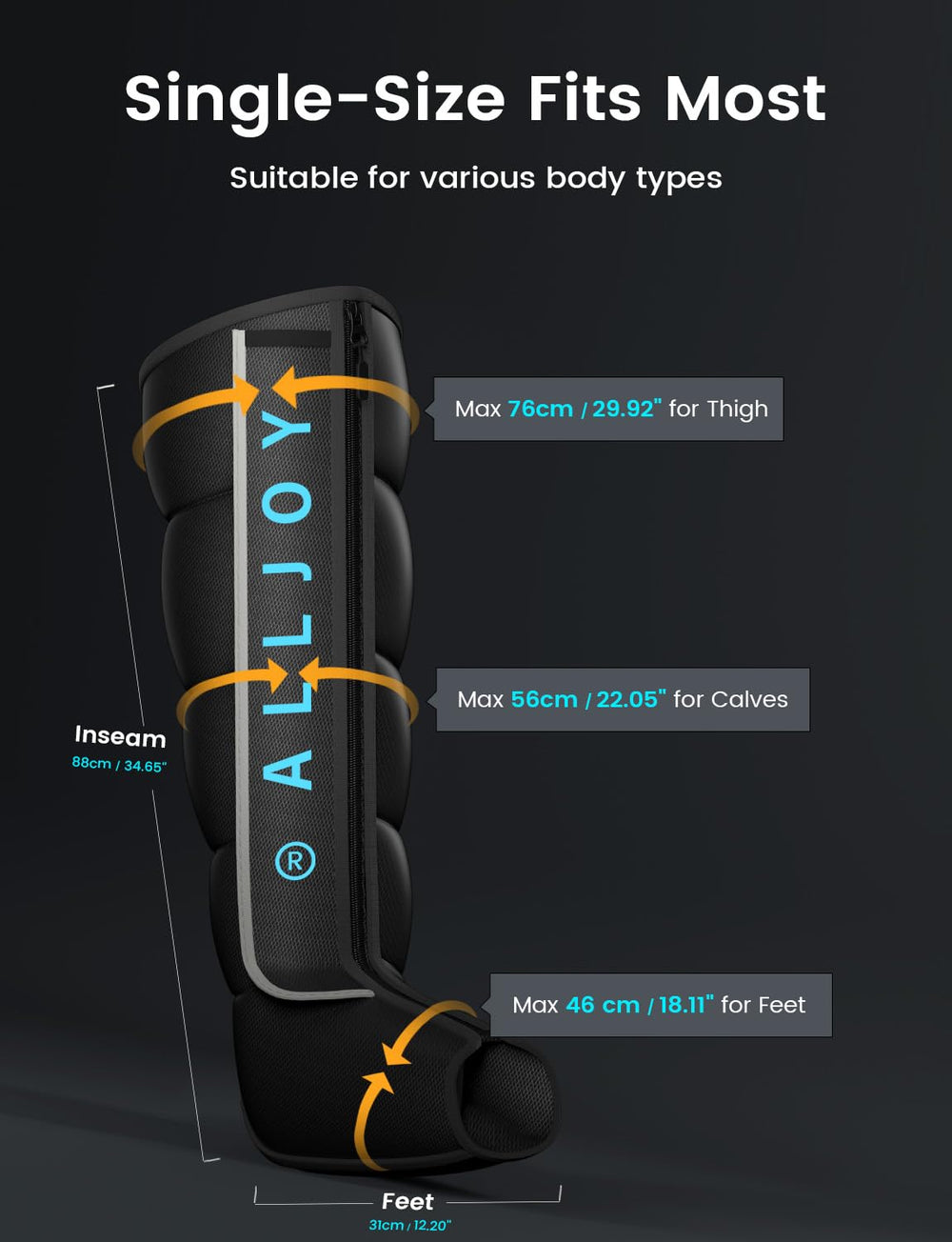 ALLJOY premium waterproof material offers durability and low maintenance