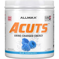 ALLMAX A:CUTS Amino-Charged Energy Drink – Blue Raspberry, 30 Servings (Sugar & Gluten Free)