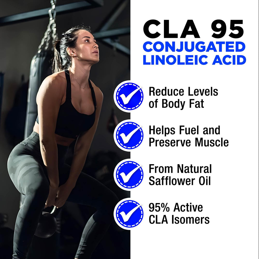 AllMax CLA packaging with 30 softgels for easy routine integration
