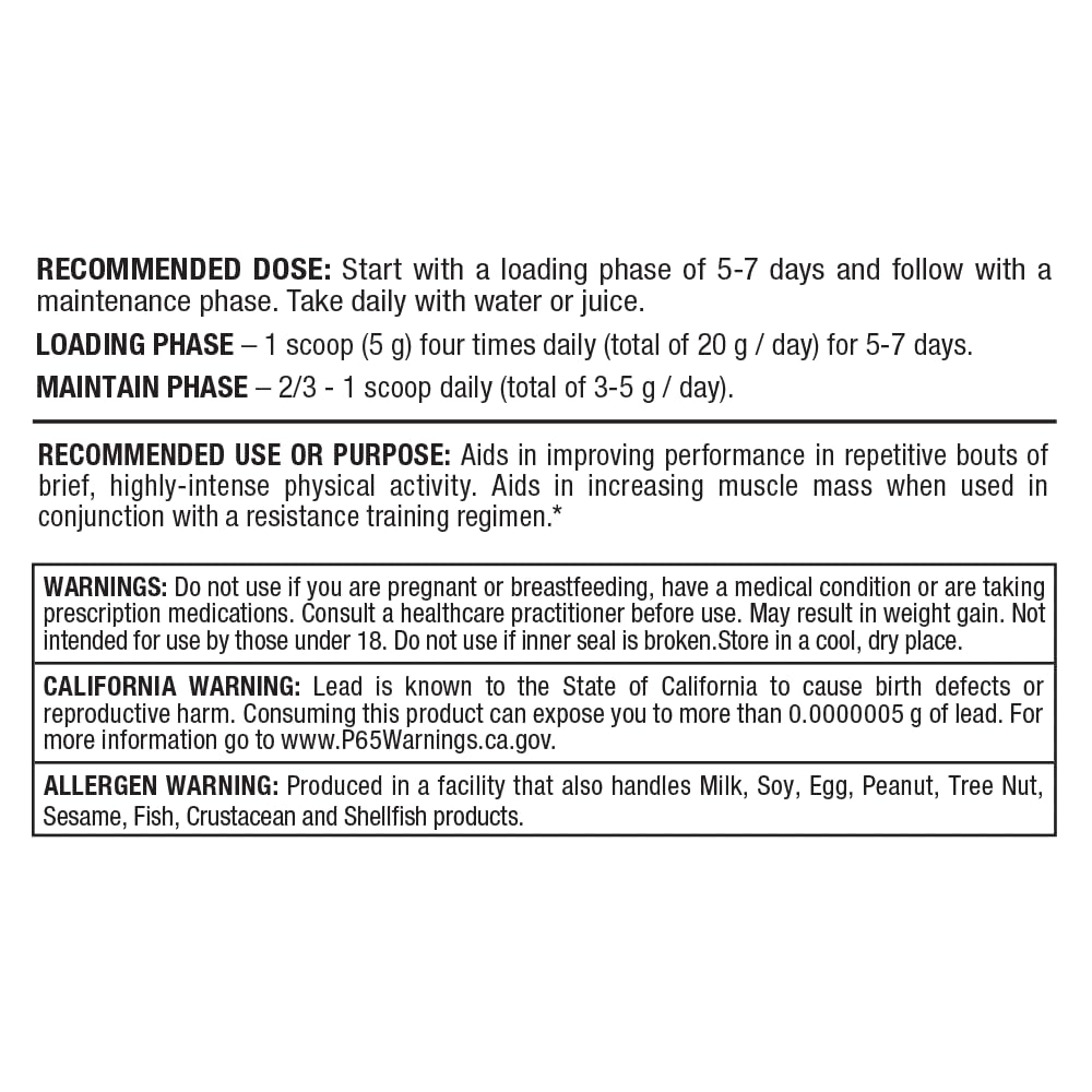 ALLMAX Creatine Monohydrate bottle with glass for easy daily intake