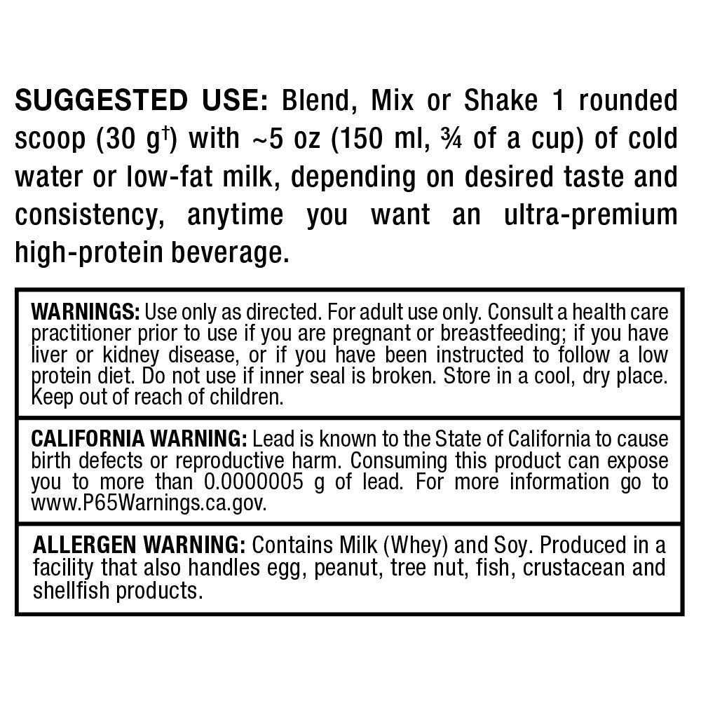 ALLMAX ISOFLEX tub seal indicating freshness