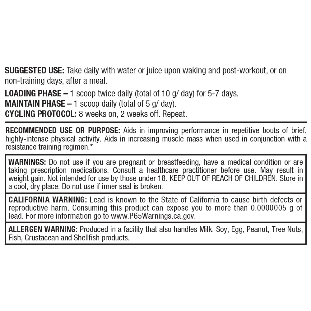 AllMax Nutrition Creatine Monohydrate powder texture suggests easy blending into drinks.