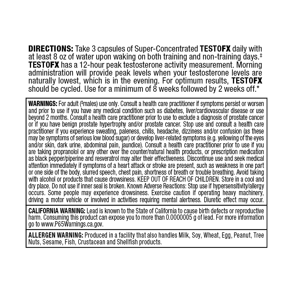 ALLMAX TestOFX bottle beside gym gear illustrating estrogen balance ingredients.