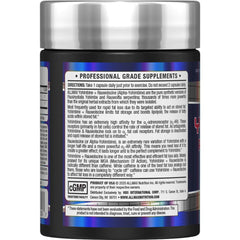 ALLMAX Yohimbine Rauwolscine capsules closeup showing pure capsules for appetite support