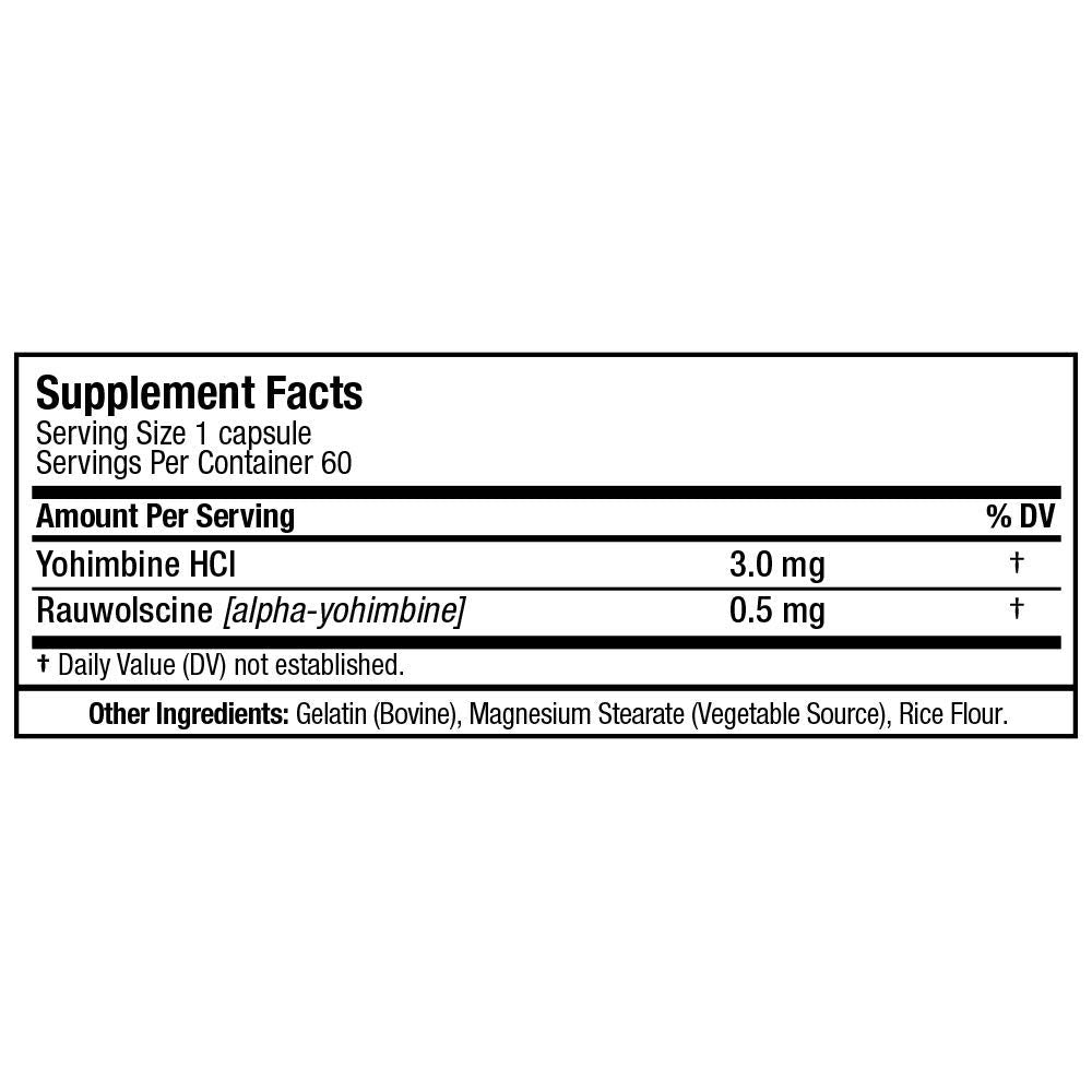 ALLMAX Yohimbine Rauwolscine tablet in hand suggesting portable fitness support