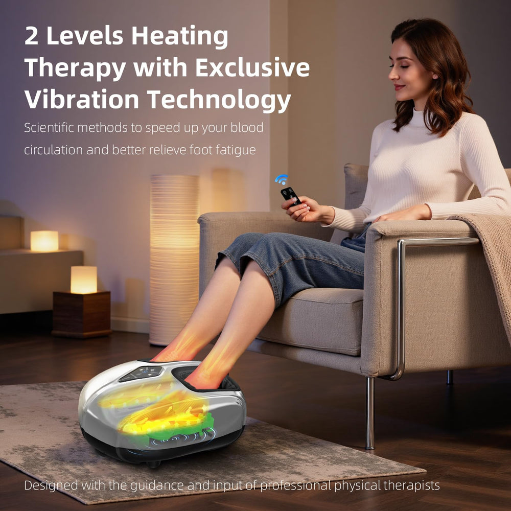 ALLYOUGER 6D compression targets key pressure points for comfort.