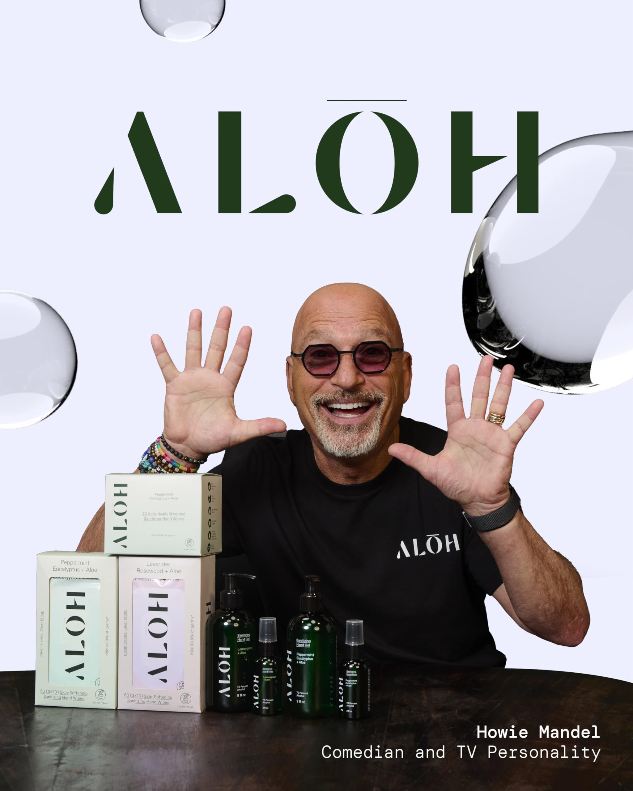 ALO Sweet Orange Bergamot Aloe wipes close-up texture emphasizes softness
