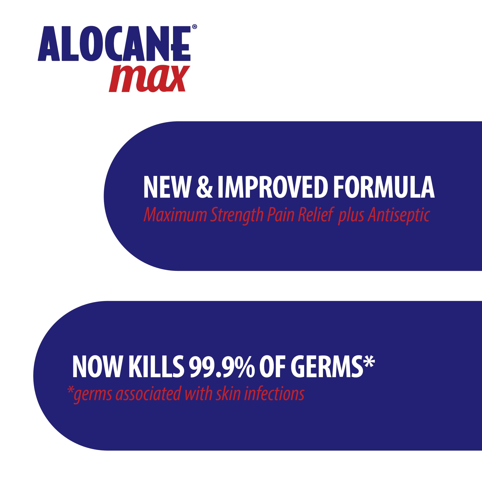 Alocane Max burn treatment on skin offers immediate, gentle relief.