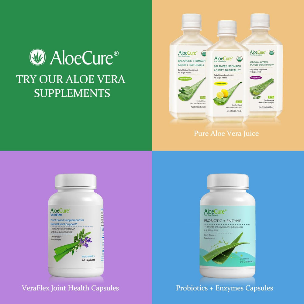 Bottle with digestive balance concept and stomach acidity support