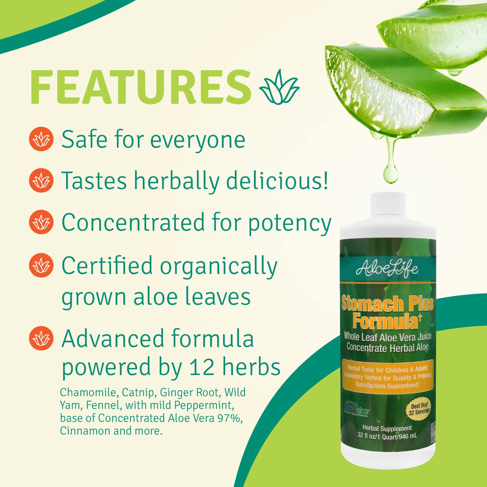 Aloe Life Stomach Plus Formula aloe base concentrate