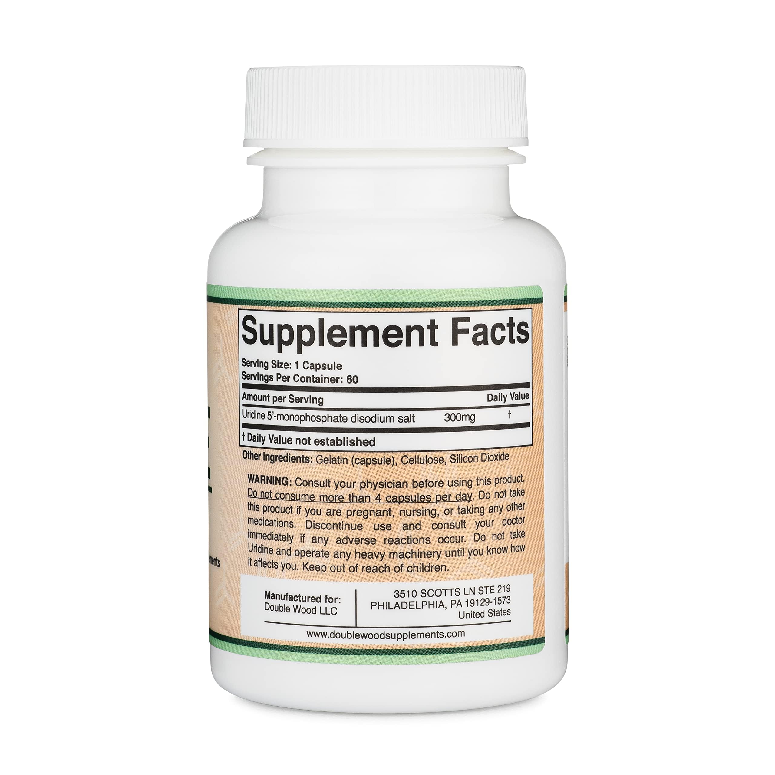 Alpha GPC pairing with Uridine suggests memory-friendly choline synergy.