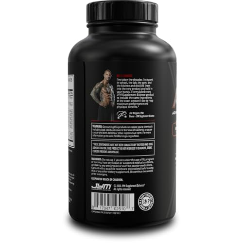 Alpha JYM X label ingredients close-up shows Damiana, Shilajit, and Boron for everyday support