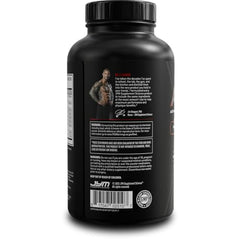 Alpha JYM X label ingredients close-up shows Damiana, Shilajit, and Boron for everyday support