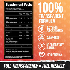 ALPHA LION Core Pre-Workout Alpha Punch pour quick-dissolve mix