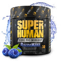 ALPHA LION Core Pre-Workout with Creatine, Beta-Alanine, L-Citrulline, and Tri-Source Caffeine — Blue Raspberry, 30 Servings