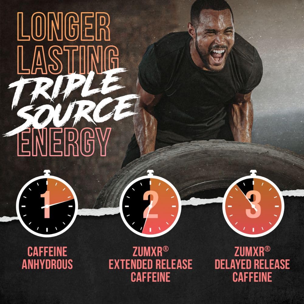 ALPHA LION Core pre-workout label close-up highlights creatine and beta-alanine.