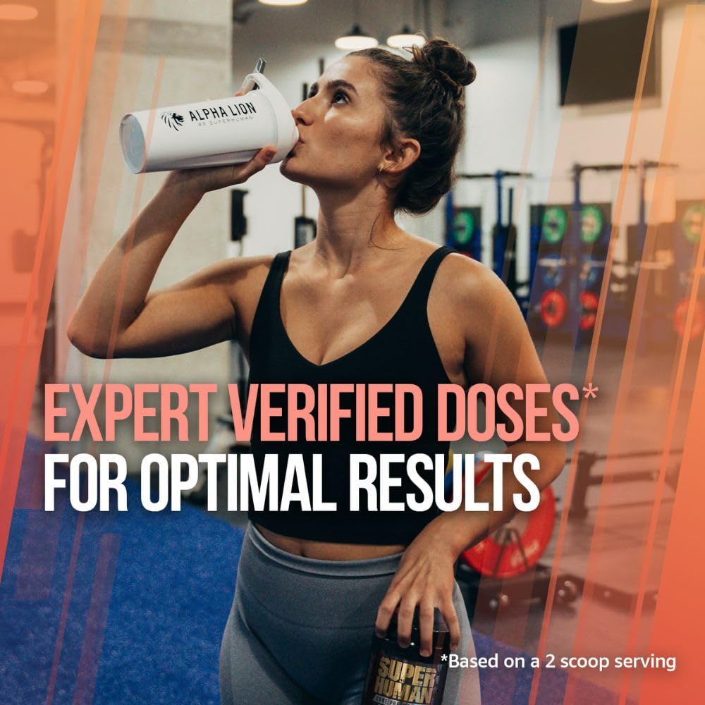 ALPHA LION Core pre-workout pump visual emphasizing L-Citrulline for vascular feel.