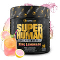 ALPHA LION Core Pre-Workout with Creatine, Beta-Alanine, L-Citrulline, Tri-Source Caffeine — King Lemonade (30 Servings)