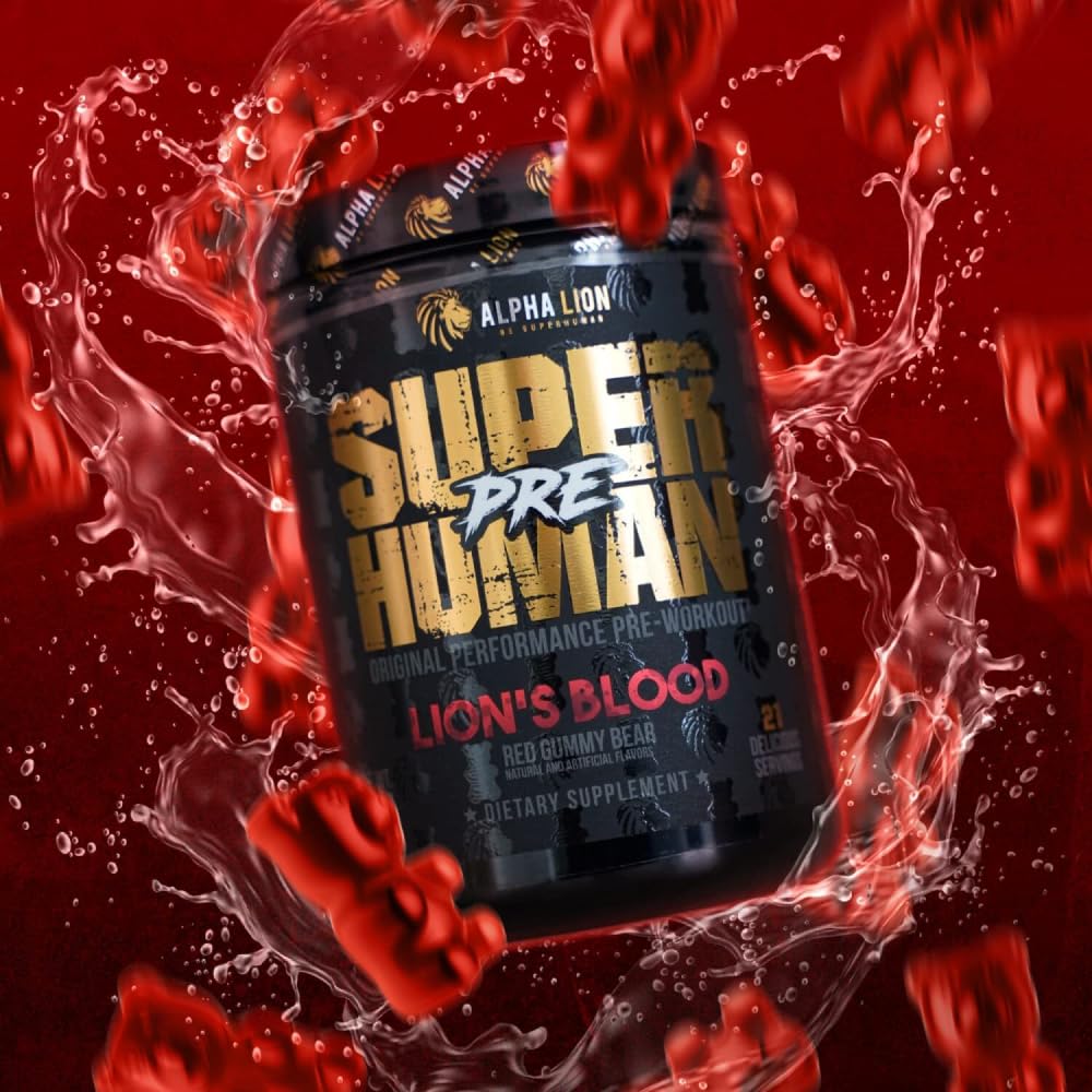 ALPHA LION pre workout citrulline pump contribution shown visually
