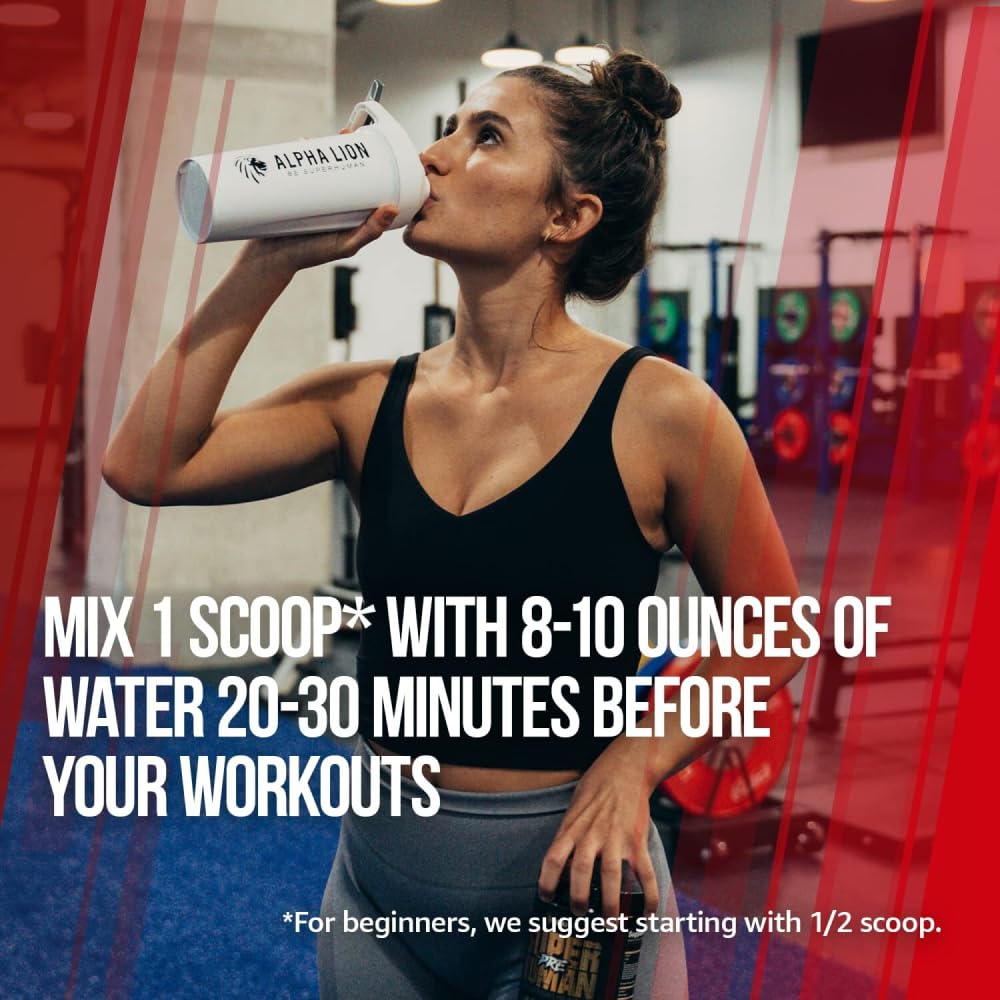 ALPHA LION pre workout flavor Lions Blood communicates grape-inspired taste appeal