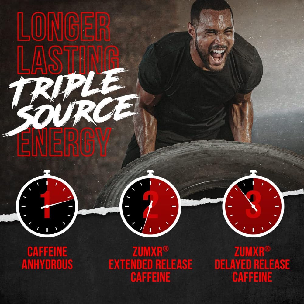 ALPHA LION pre workout ingredients panel highlights beta alanine and taurine benefits