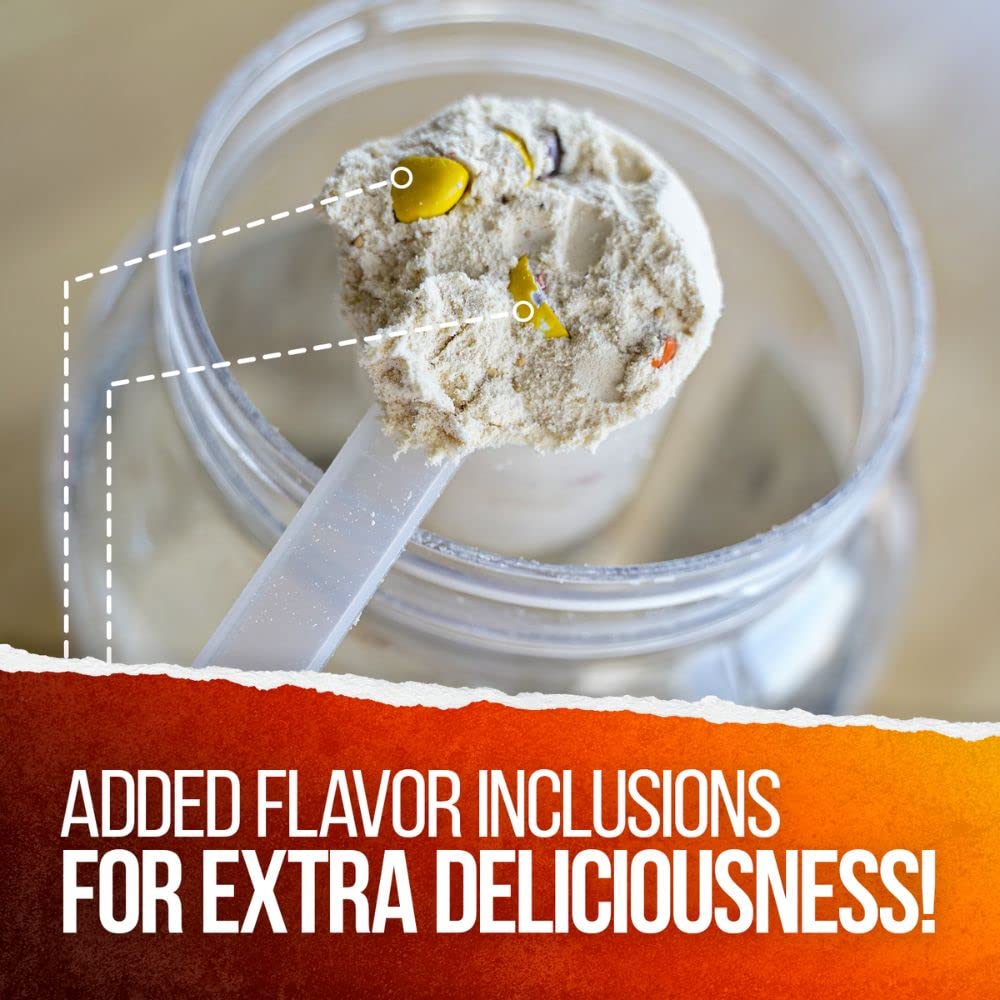 ALPHA LION Rainbow Cereal flavor visual highlighting tasty post-workout treat.