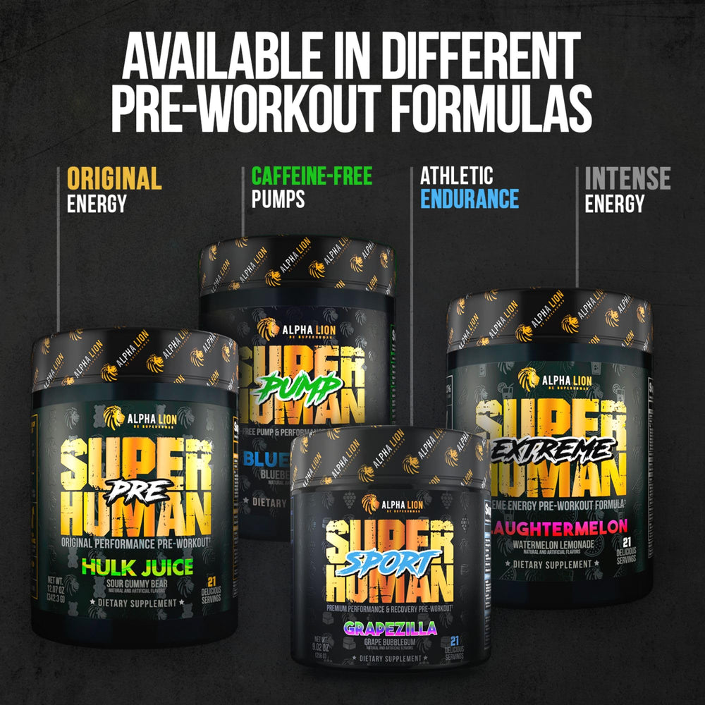 ALPHA LION Superhuman Burn action-ready gym moment with energized performance