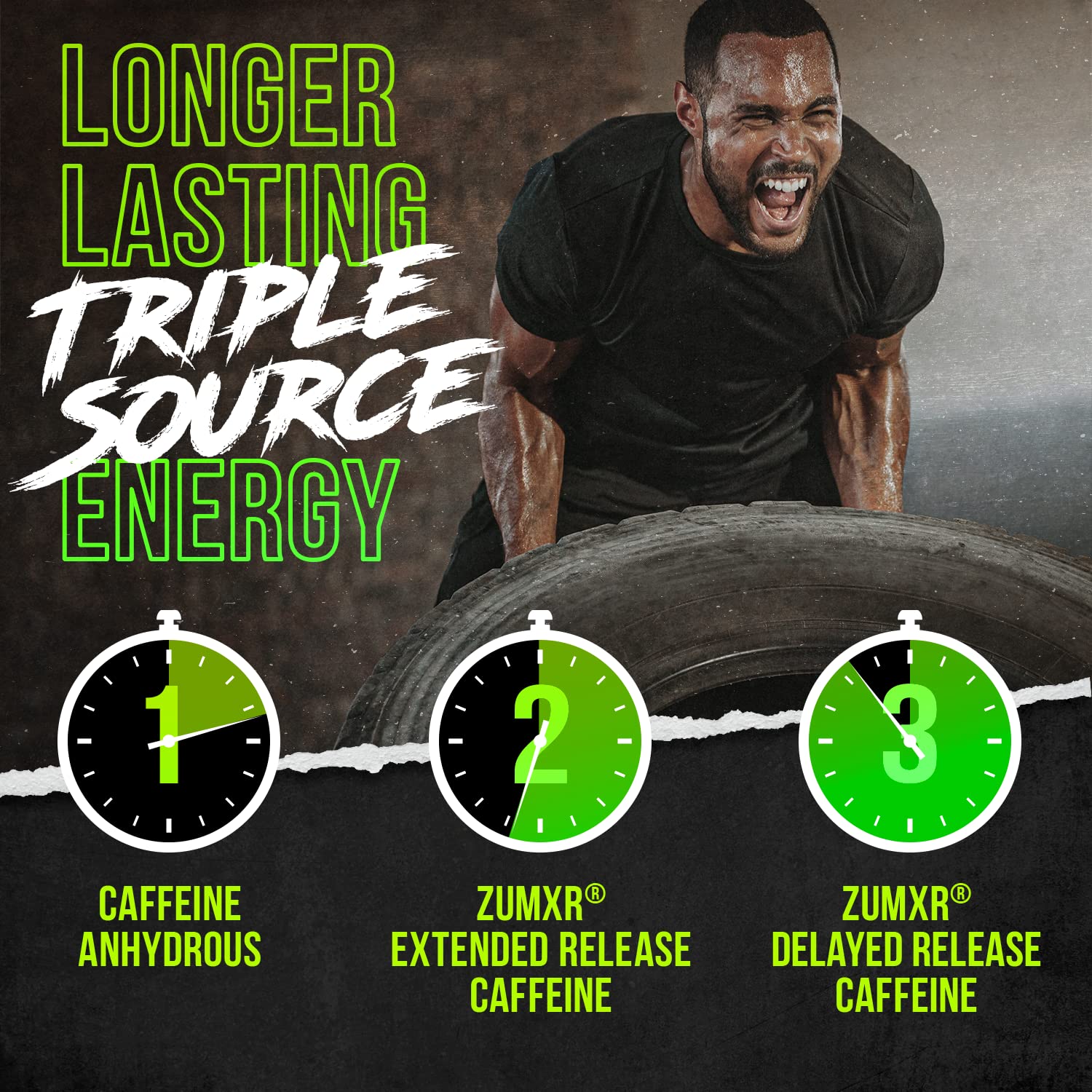 ALPHA LION label highlights beta alanine and citrulline for endurance support