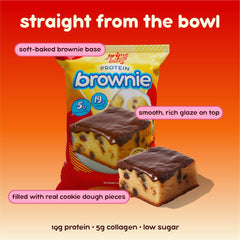 Alpha Prime Bites Brownie on-the-go pack ideal for quick protein boost.