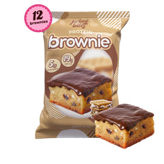 Alpha Prime Prime Bites Banana Nut brownie, protein-rich dessert-style treat.