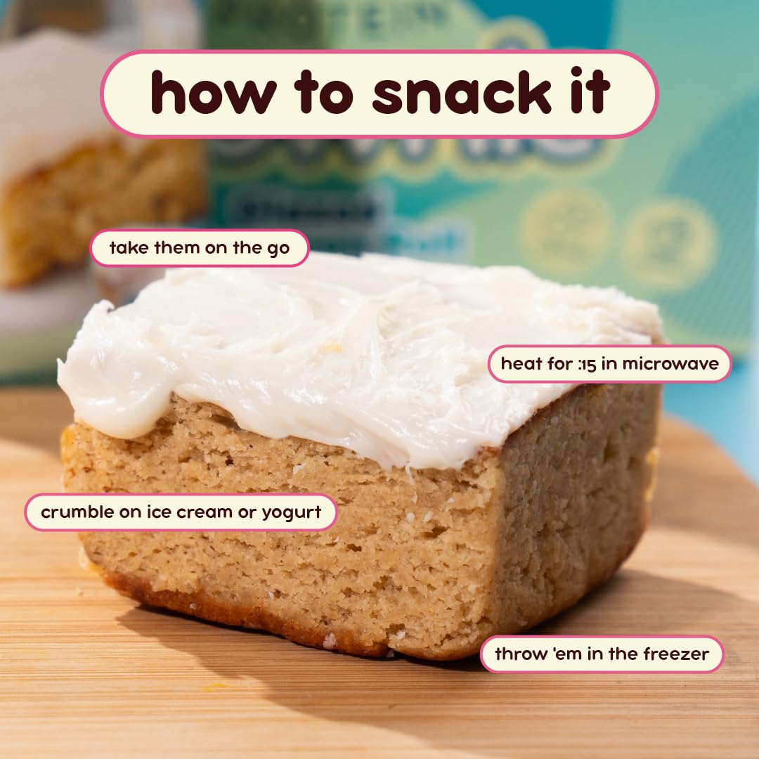 Alpha Prime Prime Bites Brownie Cookies and Cream Blondie, crave-worthy bite with collagen support.