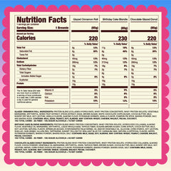 Alpha Prime Prime Bites Brownie unwrapped bar emphasizes convenient, high-protein treat.