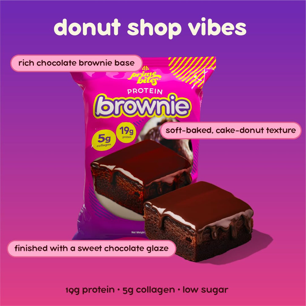 Alpha Prime Prime Bites on-the-go snack; convenient, individually wrapped protein treat for between meals.