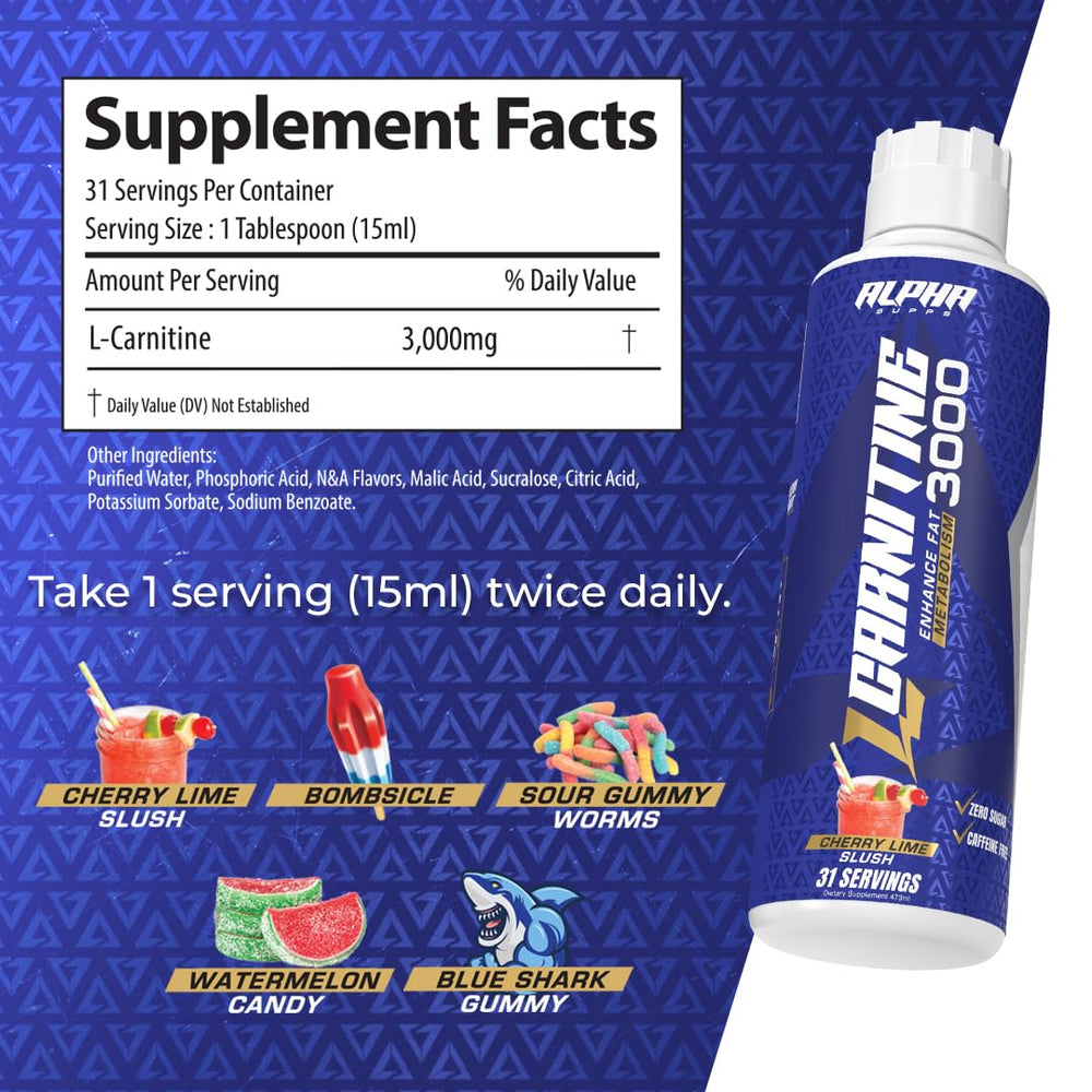 Watermelon Candy flavor label on Alpha Supps bottle enhances taste during dosing