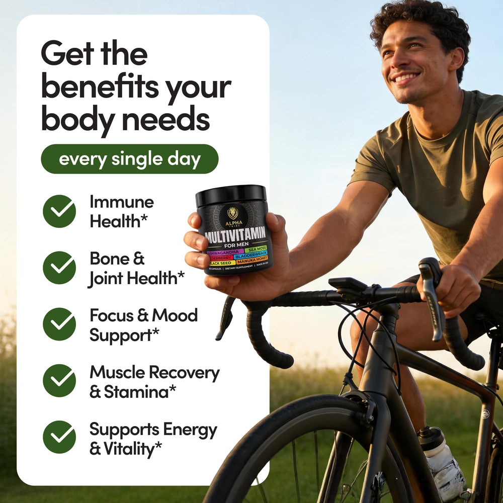 Alpha Tribe Sea Moss ingredient featured for nutrient-rich natural minerals.